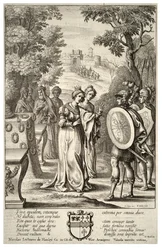Énée rencontre Andromaque. État 2